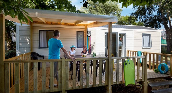 Mobil-home Génération 8 personnes camping Les Peupliers