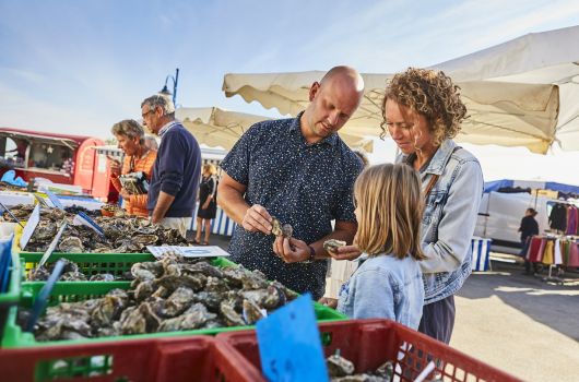 Marché camping Park er Lann