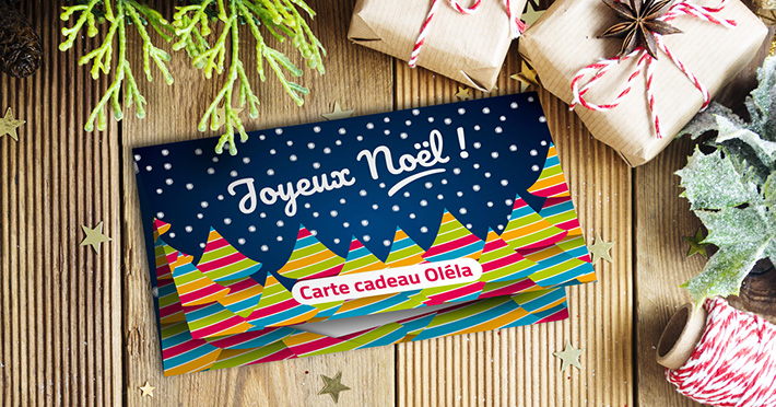 Carte cadeau Oléla vacances sur mesure