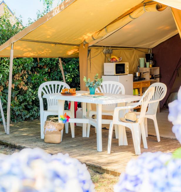 Tente Cotton camping La Corniche
