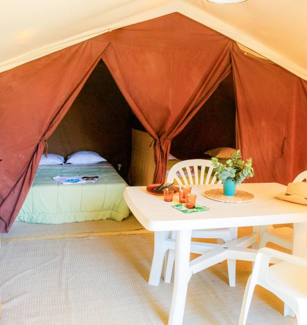 Tente Cotton camping La Corniche