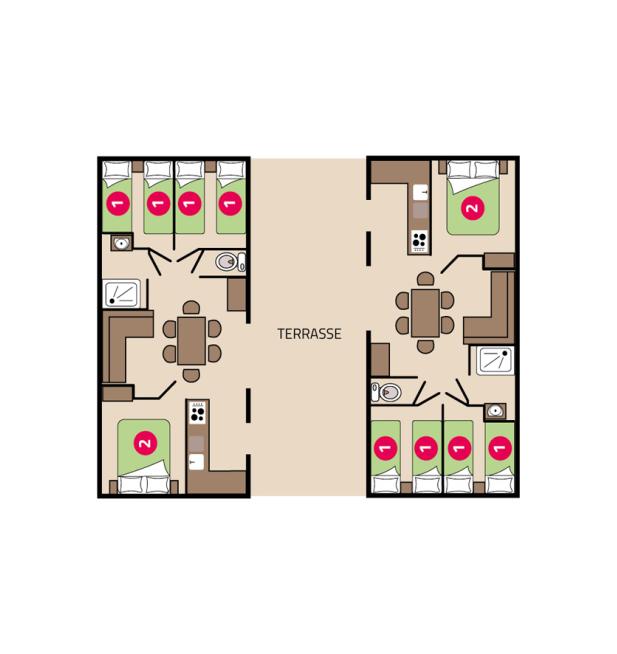 Mobil-home Tribu Clim Camping Signol