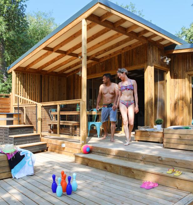 Lodge Prestige camping Le Petit Rocher
