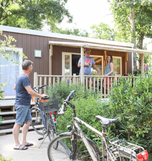 Mobil-home Clim Trio camping Le Petit Rocher