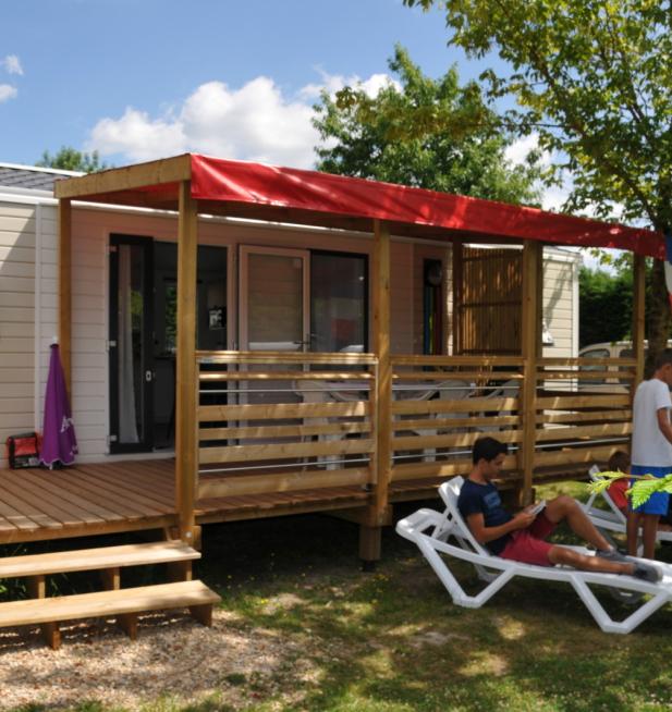 Mobil-home Famille Clim camping La Mignardière