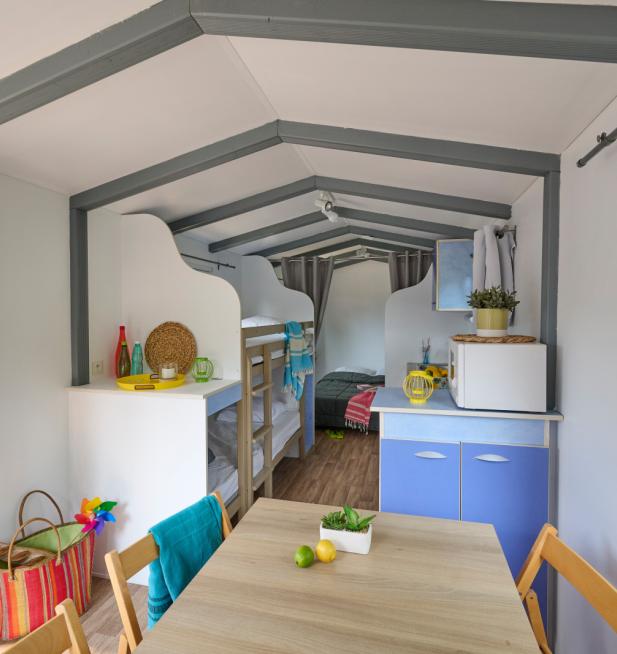 Roulotte camping La Mignardière