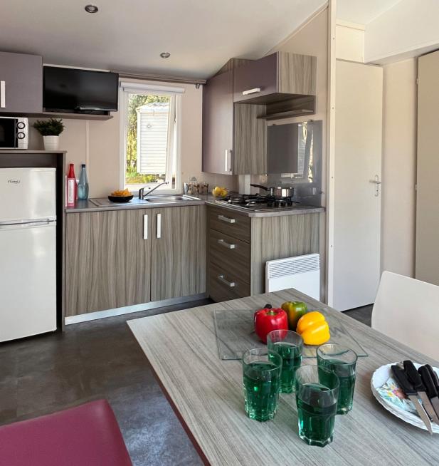 Mobil-home Loggia Éco camping Signol