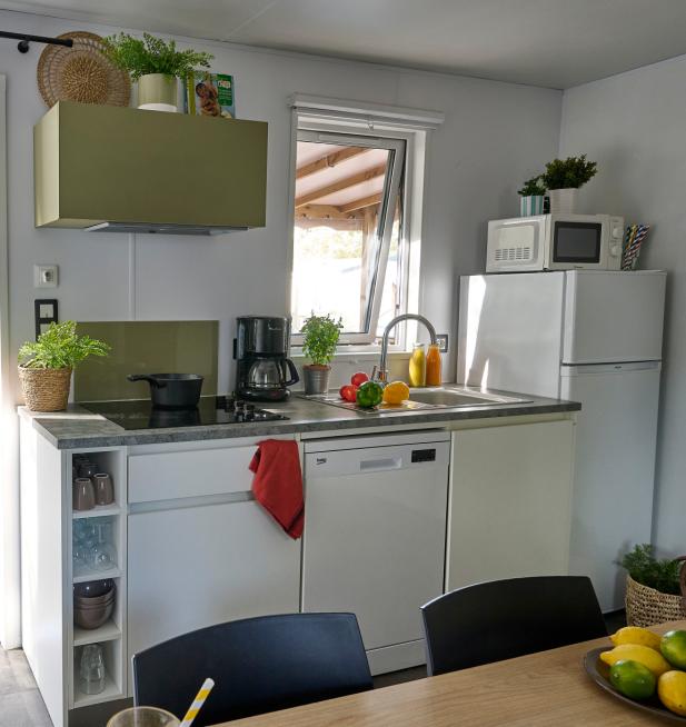 Mobil-home Famille camping Signol