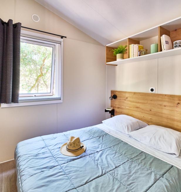 Chambre Mobil-home Famille camping Signol