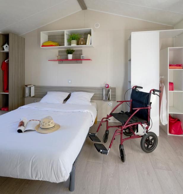 Mobil-home Personnes à Mobilité Réduite camping La Mignardière