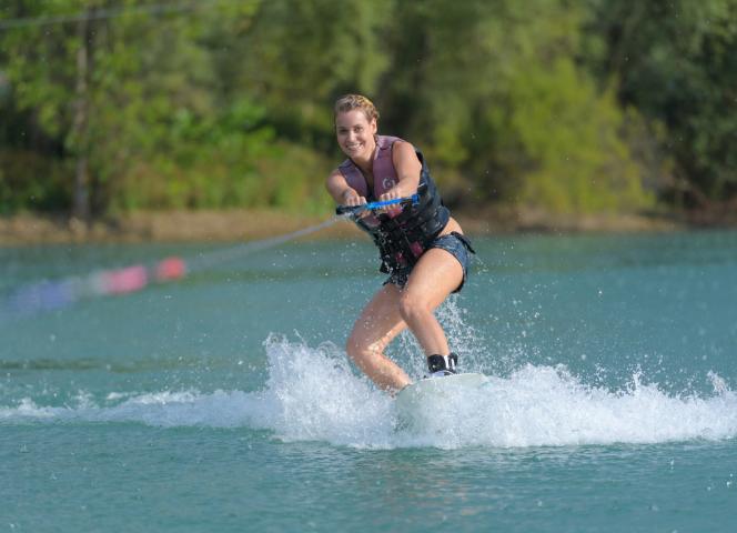 Ski nautique camping le petit rocher