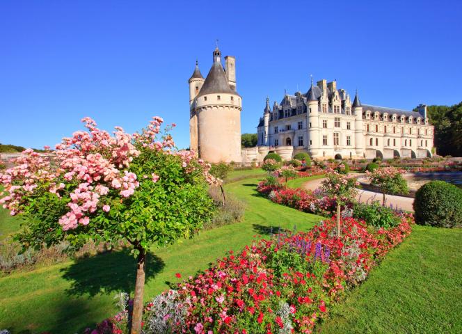 Jardins Chenonceau vacances loire