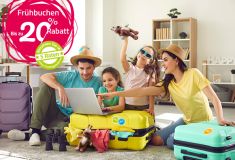 Frühbucher-Angebot Campingplatz Oléla