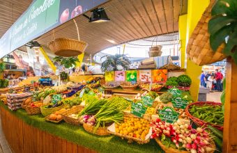 Marché camping Park er Lann