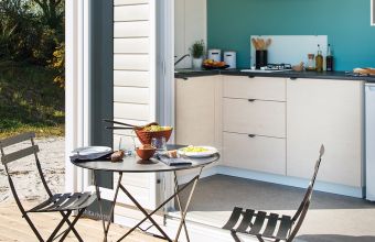 Mobil-home Vénus camping Park er Lann cuisine