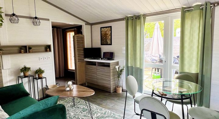Chalet Prestige avec balnéo et sauna privatifs 2/4 personnes 