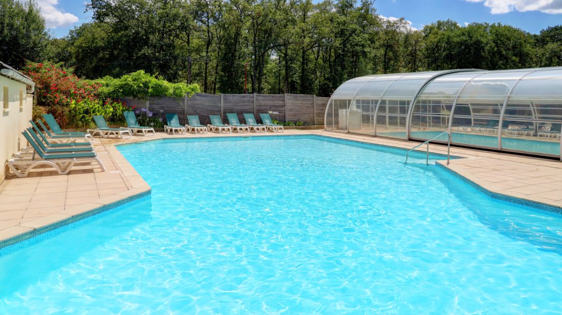 Camping la Mignardière - Destination Châteaux de la Loire - Espace aquatique