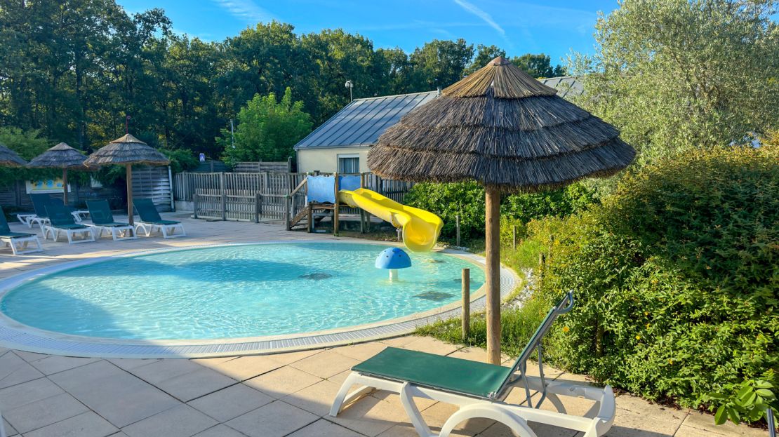 Camping la Mignardière - Destination Châteaux de la Loire - Pataugeoire Enfants