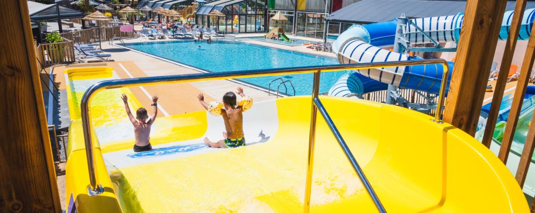 Découvrez les nouveaux toboggans aquatiques du camping Signol sur l'Ile d'Oléron