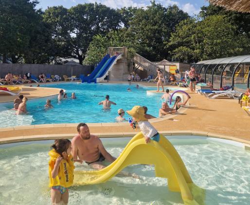 Pataugeoire camping Les Chalands Fleuris