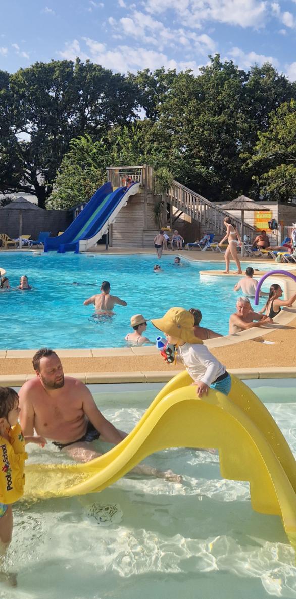Pataugeoire camping Les Chalands Fleuris