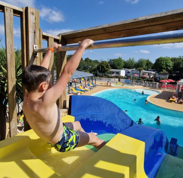 camping guérande avec Toboggans 