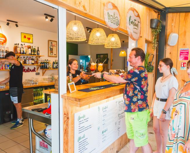 Bar snack camping Signol