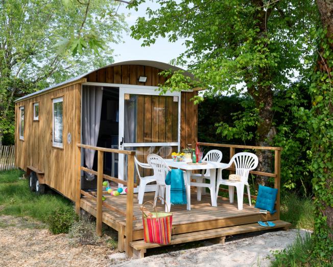 Roulotte camping La Mignardière