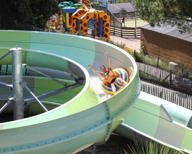 camping piscine couverte toboggan vendée
