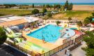 Piscine extérieure camping Les Peupliers