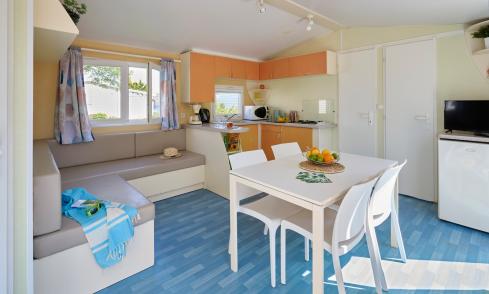 Mobil-home Océan Éco camping La Corniche