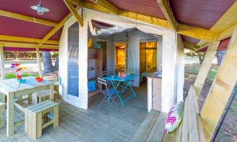 Tente Natura camping La Corniche