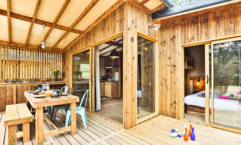 Lodge Prestige camping Le Petit Rocher