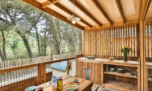 Lodge Prestige camping Le Petit Rocher