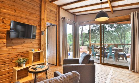 Lodge Prestige camping Le Petit Rocher