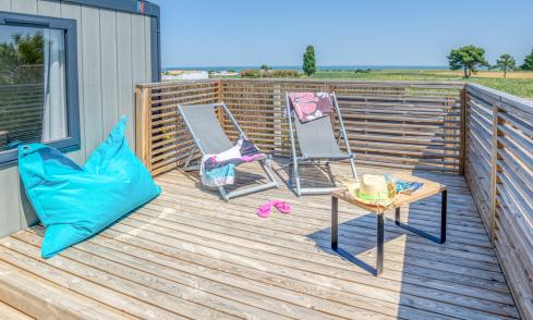 Mobil-home Bahia camping Les Peupliers