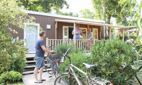 Mobil-home Clim Suite Duo camping Le Petit Rocher