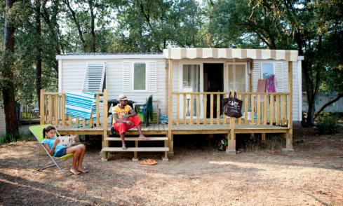 Mobil-home Famille camping Signol