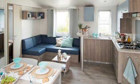 Mobil-home Famille camping Signol