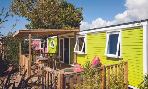 Mobil-home Famille Clim Éco camping La Mignardière