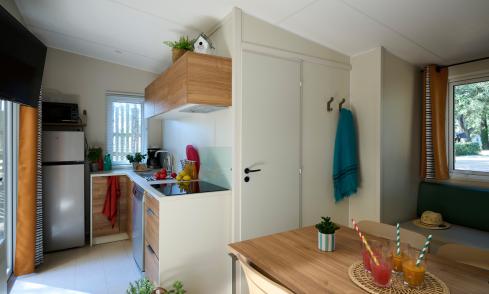 Mobil-home Clim pièce de vie
