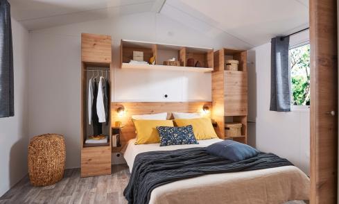 Mobil-home PMR chambre