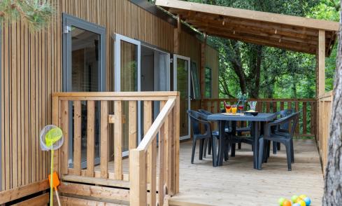 Mobil-home Famille Clim camping Signol