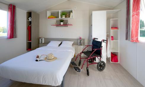 Mobil-home Personnes à Mobilité Réduite camping La Mignardière